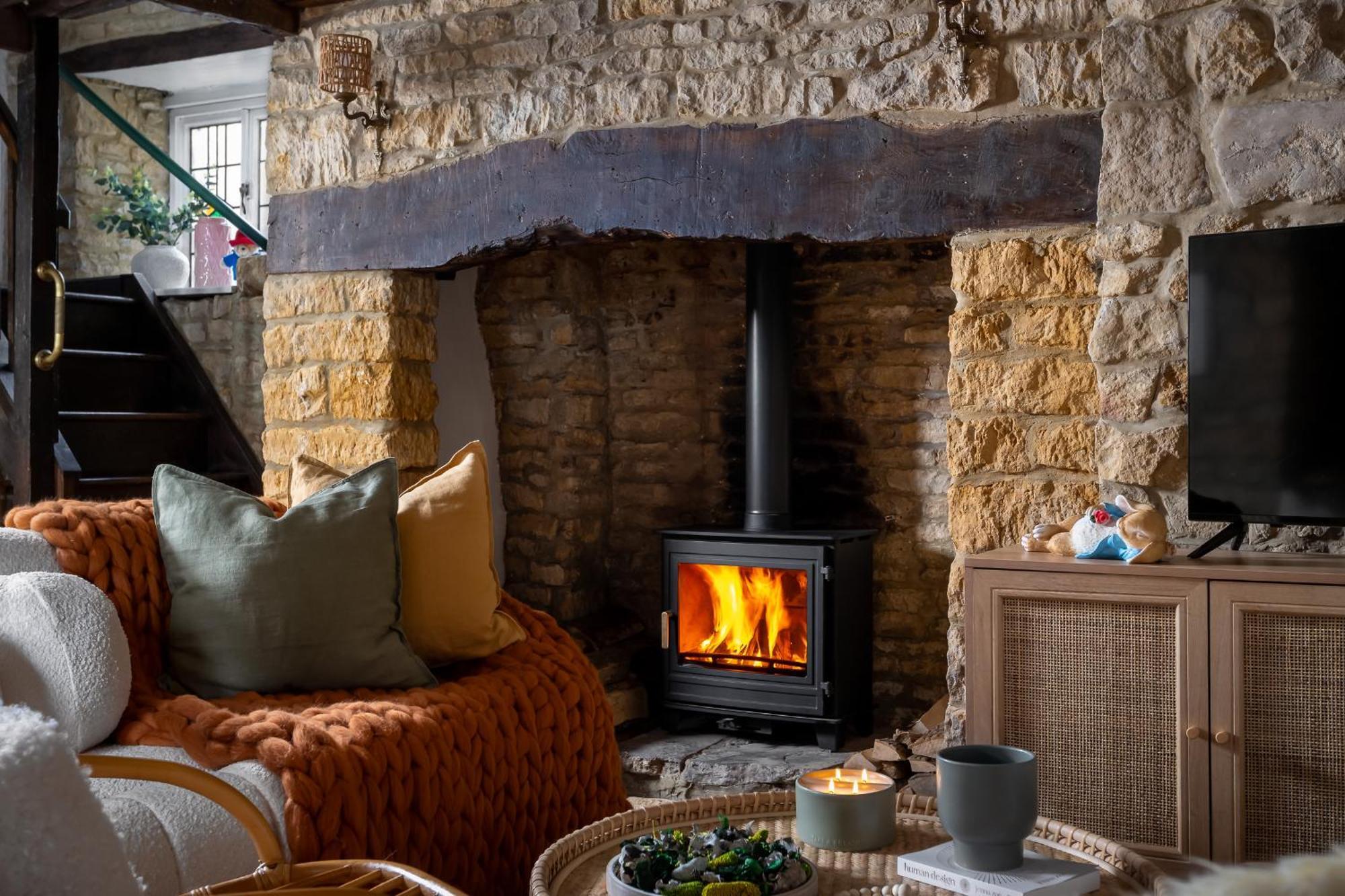 Bourton Scandi Chic Authentic Cottage Exterior foto