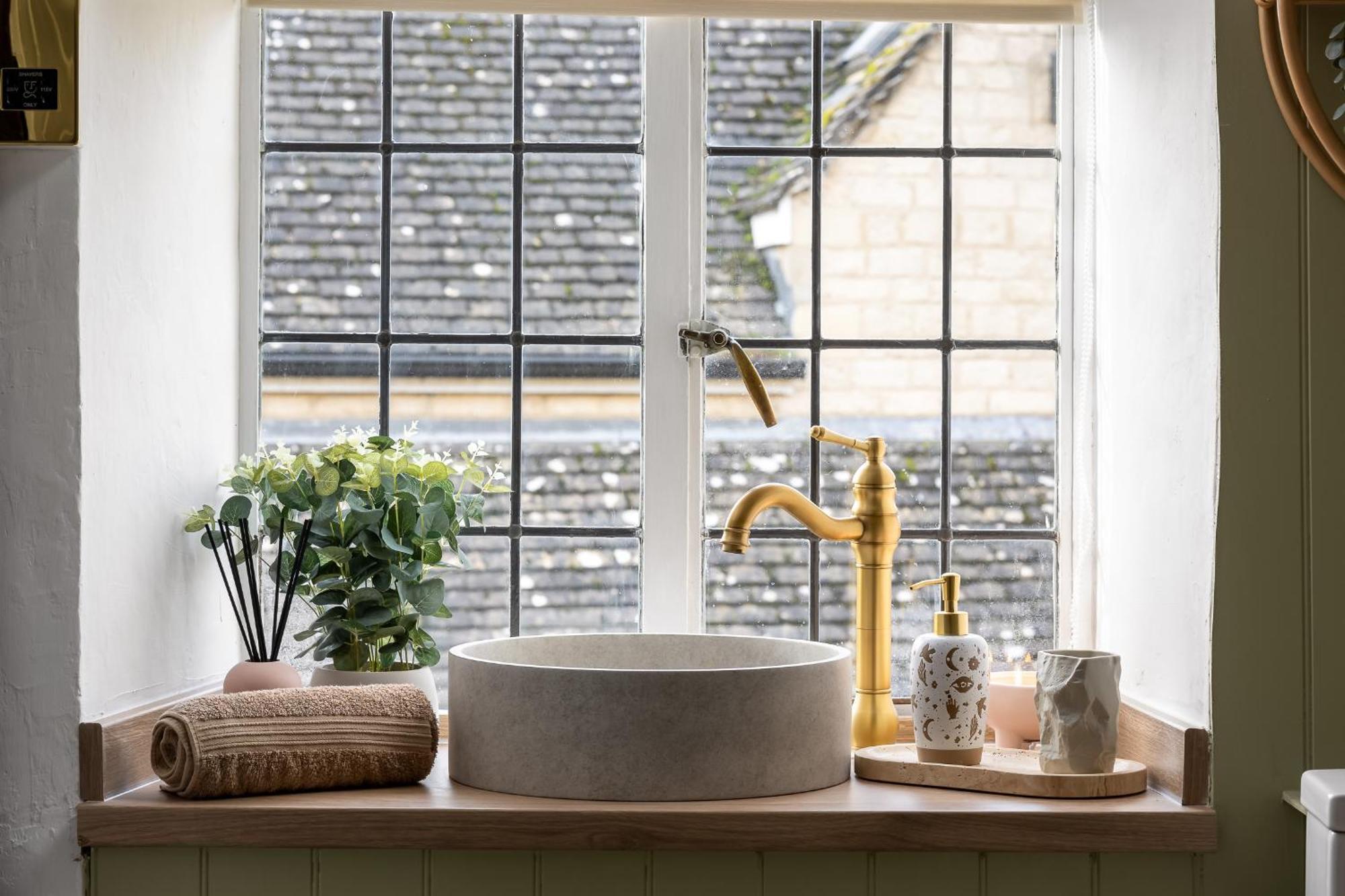 Bourton Scandi Chic Authentic Cottage Exterior foto